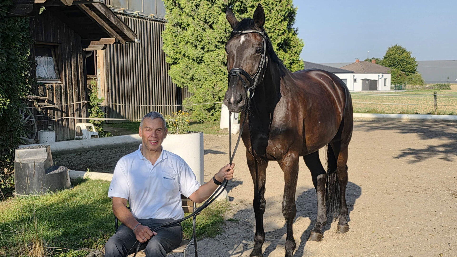 Thomas Haller mit Haller's Hermine.